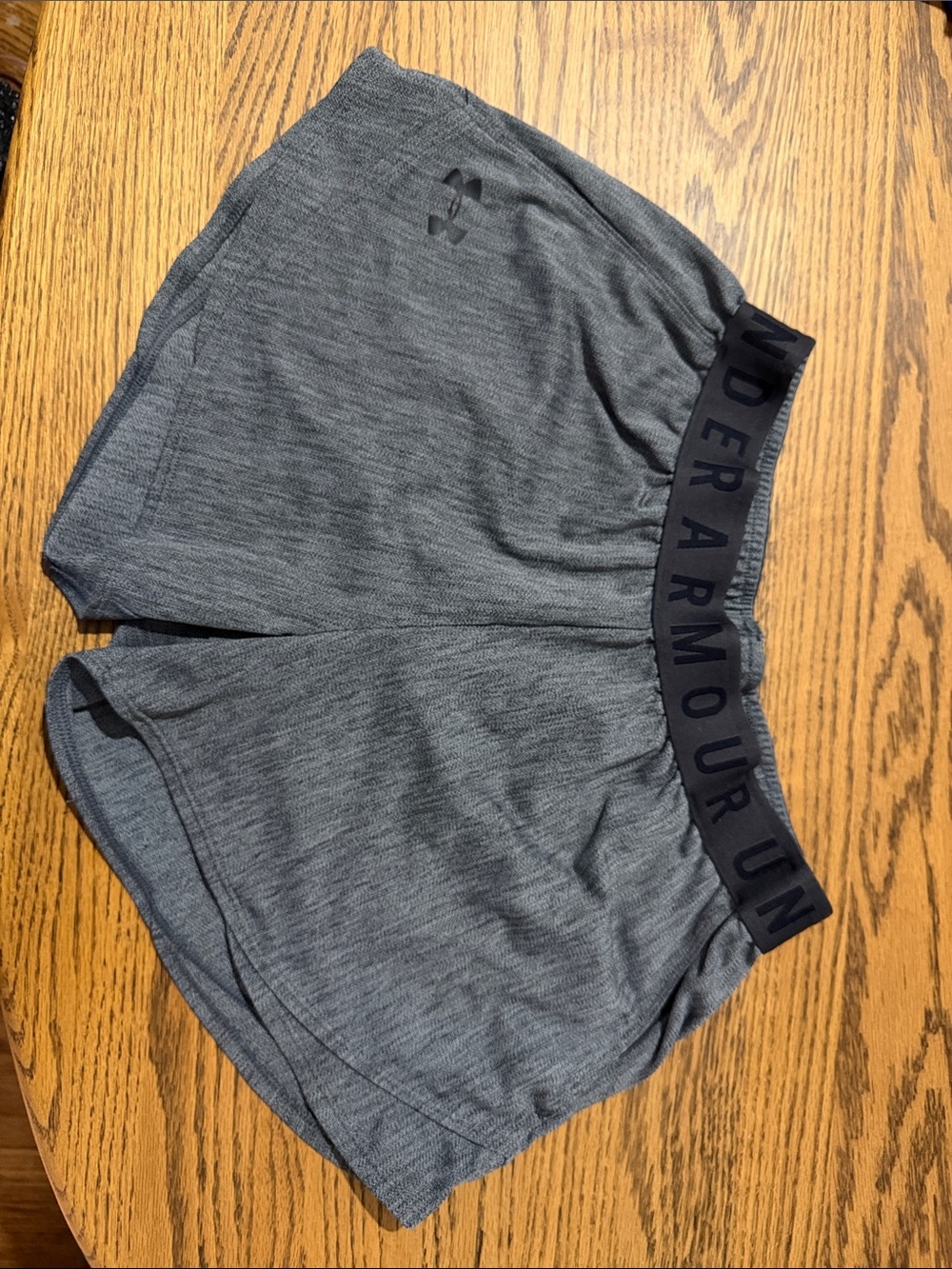 Under Armour Dark Gray Women's Performance Shorts